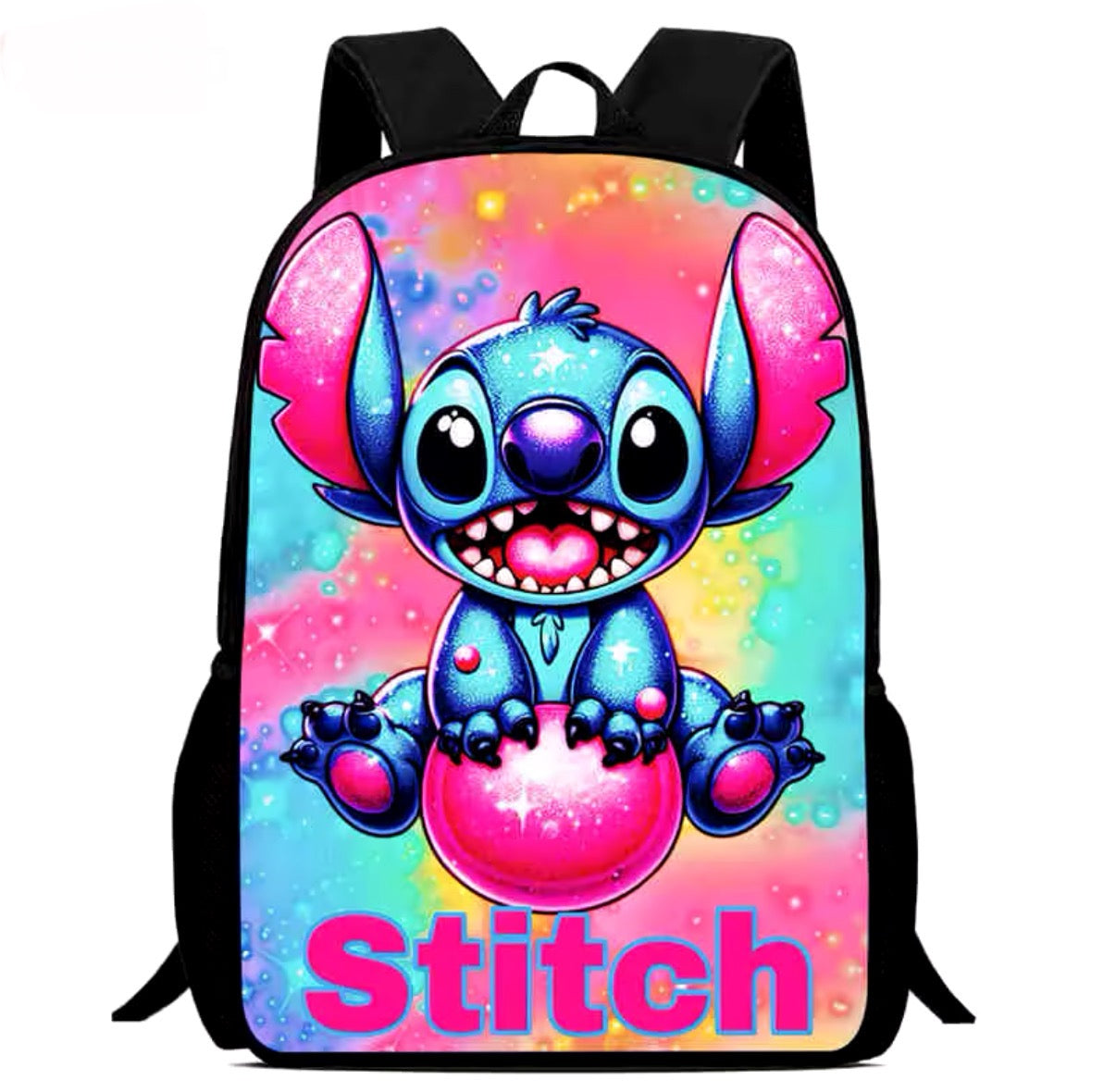 Disney Stitch / Angel Anime Backpack for Boys & Girls - Children Rucksack, Storage Bag - Kids Birthday/Christmas Gift - Casual School/Travel Bag