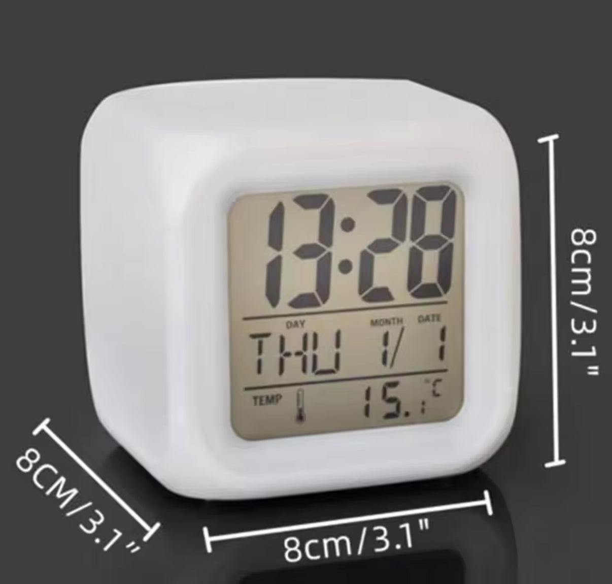 Disney Stitch Alarm Clock For Kids With 7 Colour Changing LED
Night Light Digital Display Funny Cartoon Gift For Children
- Anime & Cartoon - Perfect Birthday / Christmas Gift