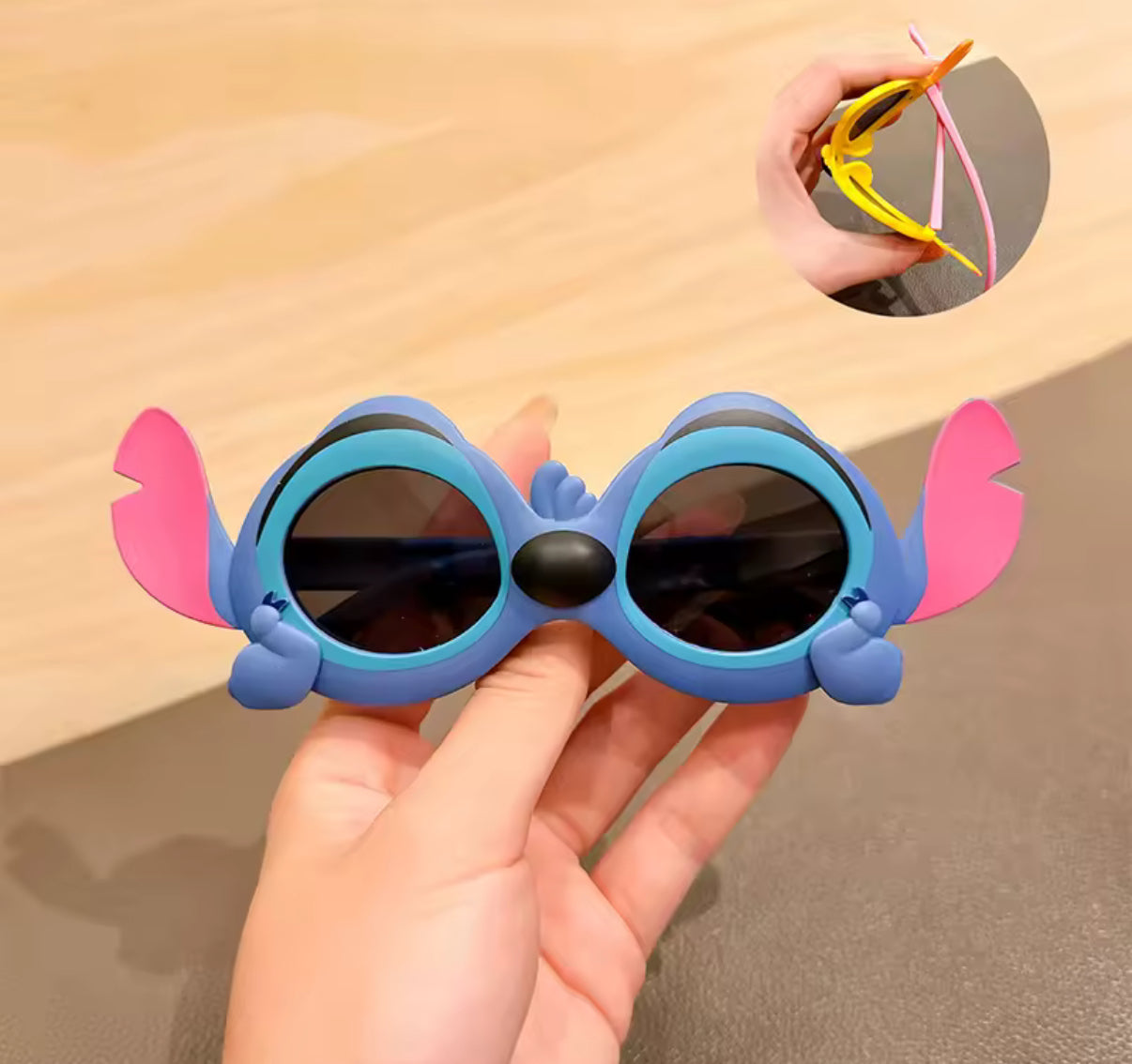 Stitch Anime / Cartoon Sunglasses - Cute Cartoon Stitch
Y2K Polarized Soft Sunglasses UV400 Anti-UVA UVB
Outdoor Goggles - Perfect Gift For Both Boys & Girls