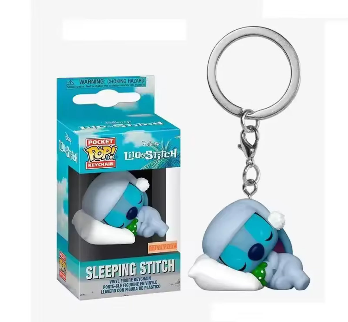 Disney Funko POP Keychain Lilo Stitch Vinyl Action Figure Keychain- PVC Model Toys For Kids - Perfect Little Gift
