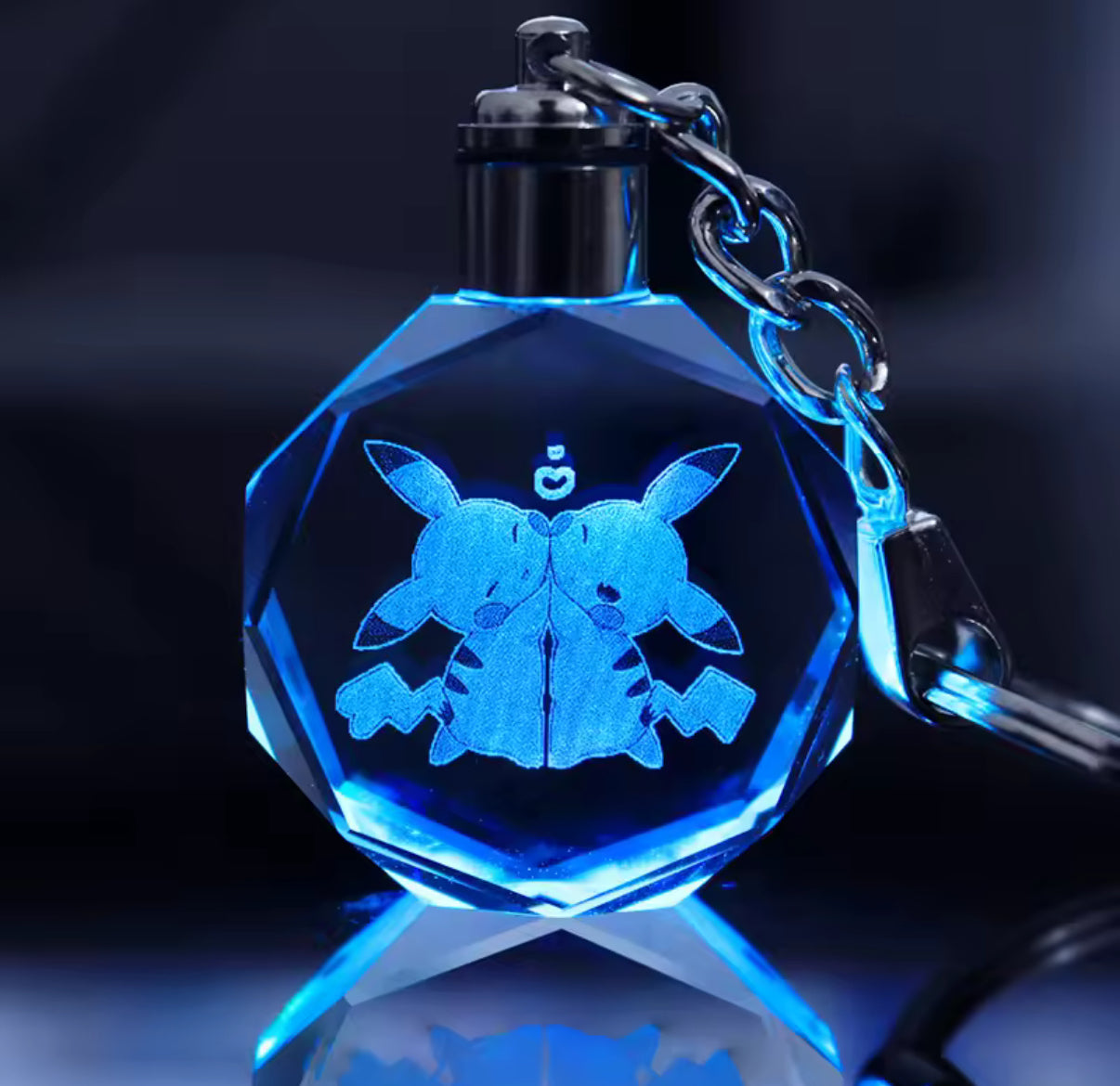 Pokemon Anime Pikachu Fashion Keyring Bag Crystal
Luminous LED Multicolour Lights Keychain - Toy - Christmas
/ Birthday Gifts**