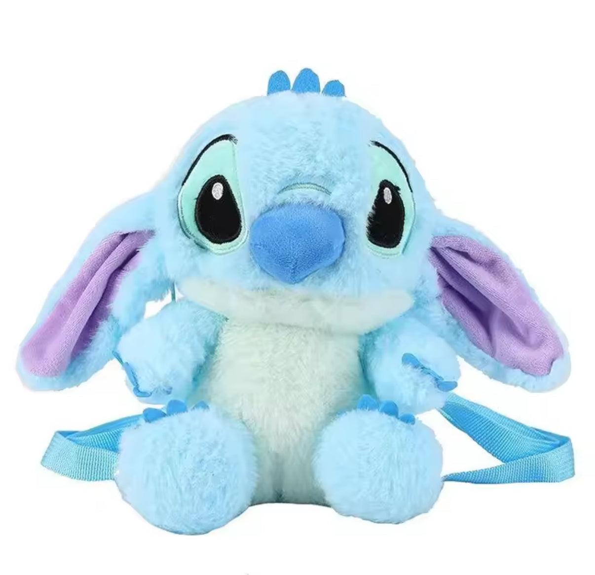 Stitch Blue 25cm Plush Bag Cartoon / Anime Plush Backpack
- Back To School & Travel Bag - Perfect Kids Christmas /
Birthday Present