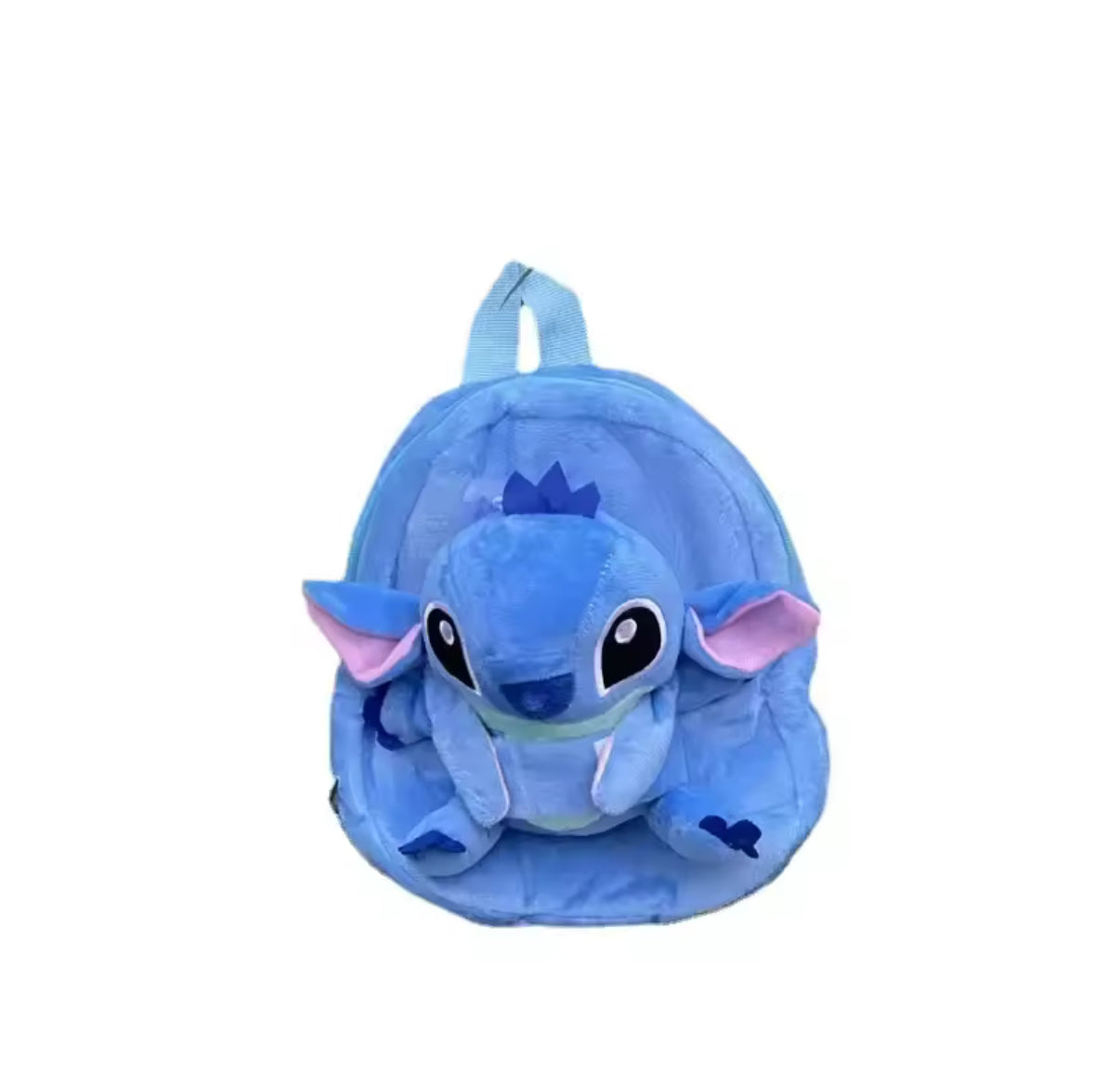 Stitch 25cm Plush Backpack With Detachable Plush Toy - Cartoon Anime - Stitch Stuffed Cartoon Kids Shoulder Bag - Kawaii Cosplay Cute Soft for Birthday Gifts