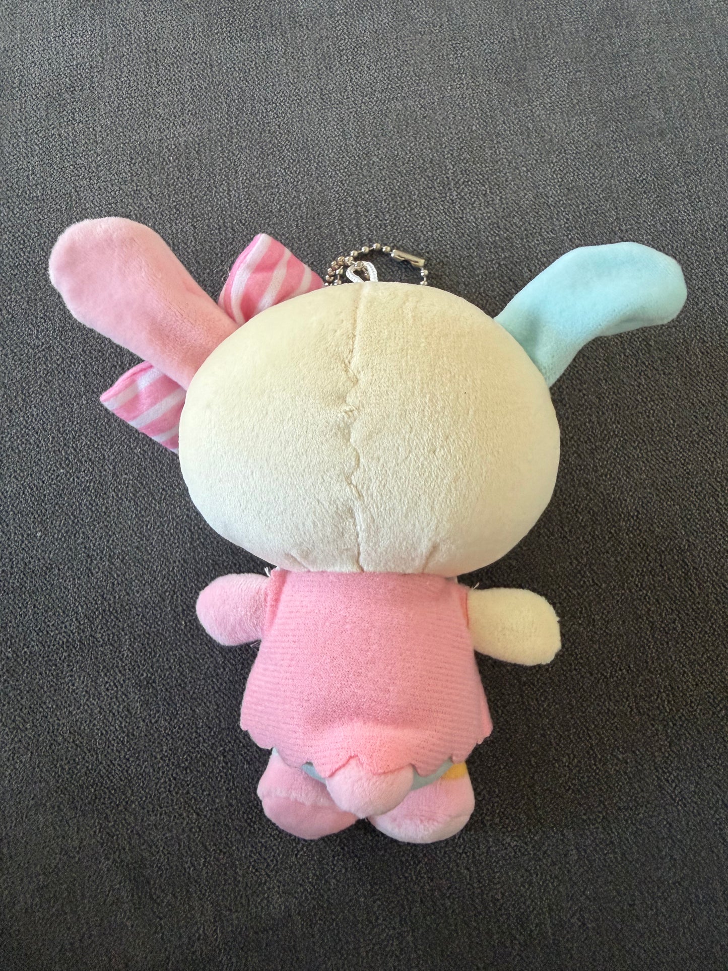 Sanrio 14cm Usahana Cartoon Plush Doll Keychain Kawaii - Stuffed Toy for School Bag - Pendant Gift