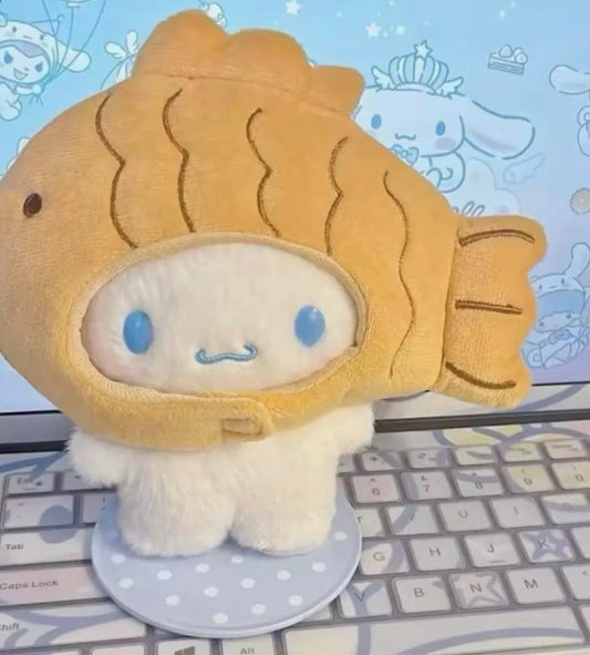 14cm Sanrio Cinnamoroll Kawaii Stuffed Plushie Keychain / Bag Chain -Cartoon Cute Plushie - Perfect Birthday / Christmas Gift