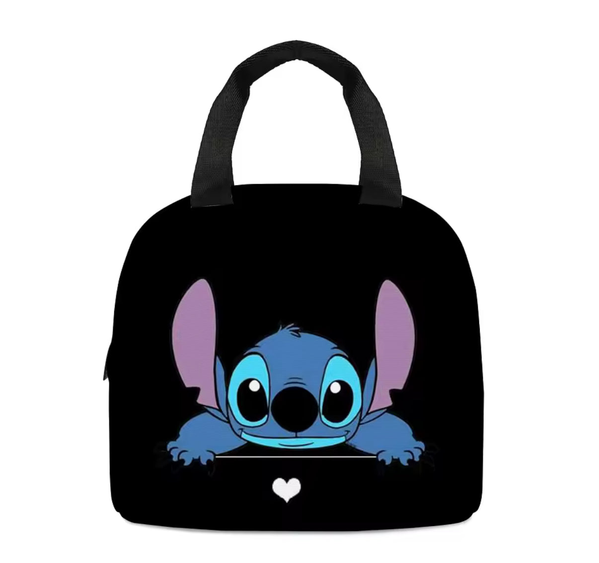 Disney Stitch Anime Cartoon Insulated Lunch Bag - Waterproof
Cooler Handbag Bento Box - Ideal for Kids & Adults - Perfect for School Work or Outdoor Activities - Secure Food Storage
Container