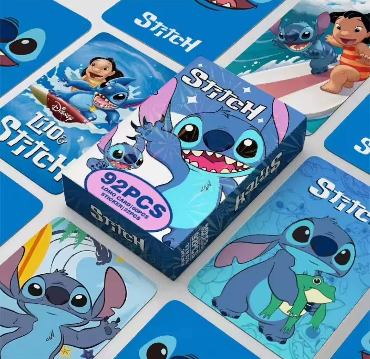 92pcs Stitch Cards / Stickers Anime Action Classic Toys Families Friends Party Game Collect Souvenir Kids Gift
Cards - Perfect Birthday / Christmas Gift