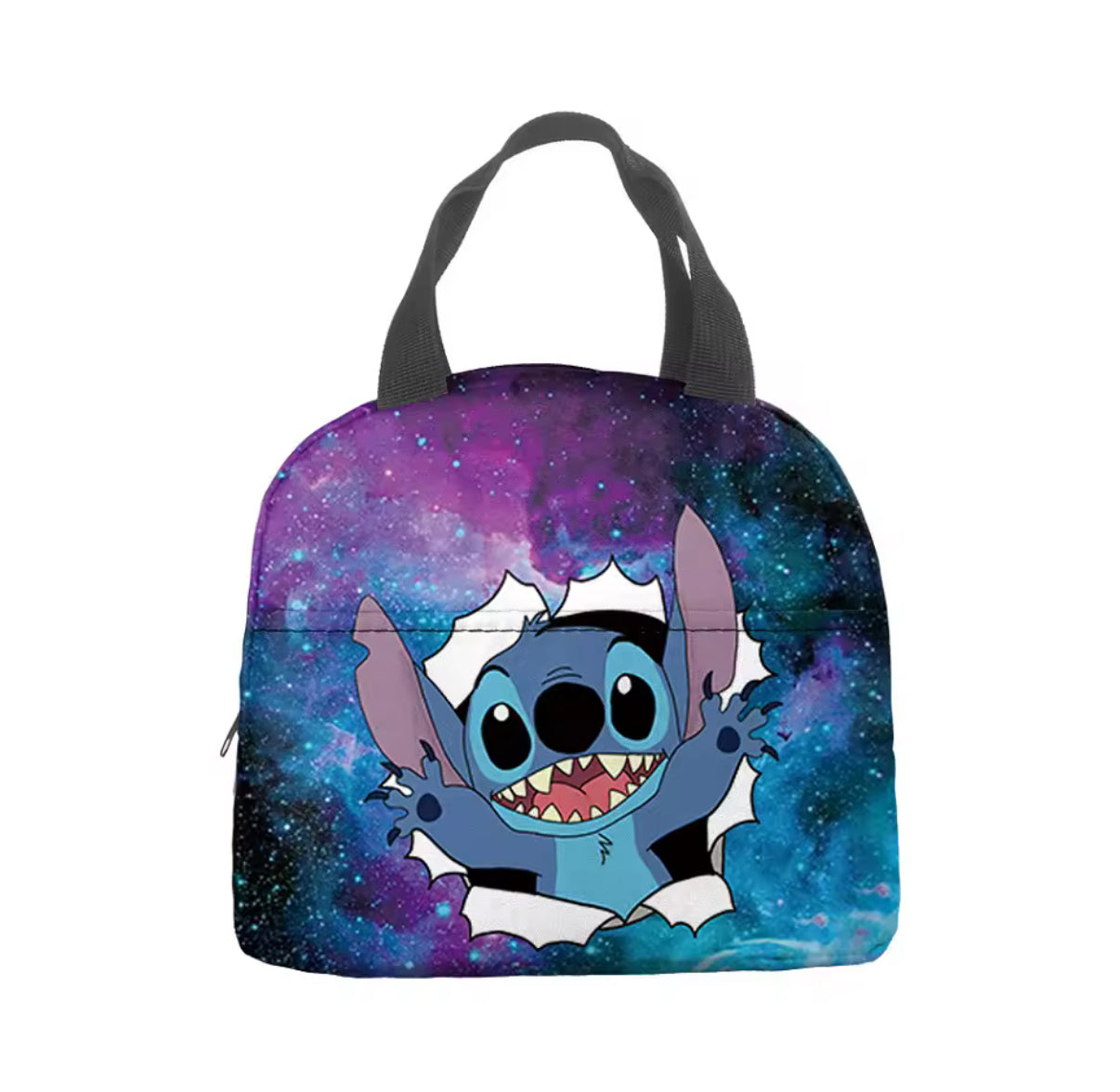 Disney Stitch Anime Cartoon Insulated Lunch Bag - Waterproof
Cooler Handbag Bento Box - Ideal for Kids & Adults - Perfect for School Work or Outdoor Activities - Secure Food Storage
Container