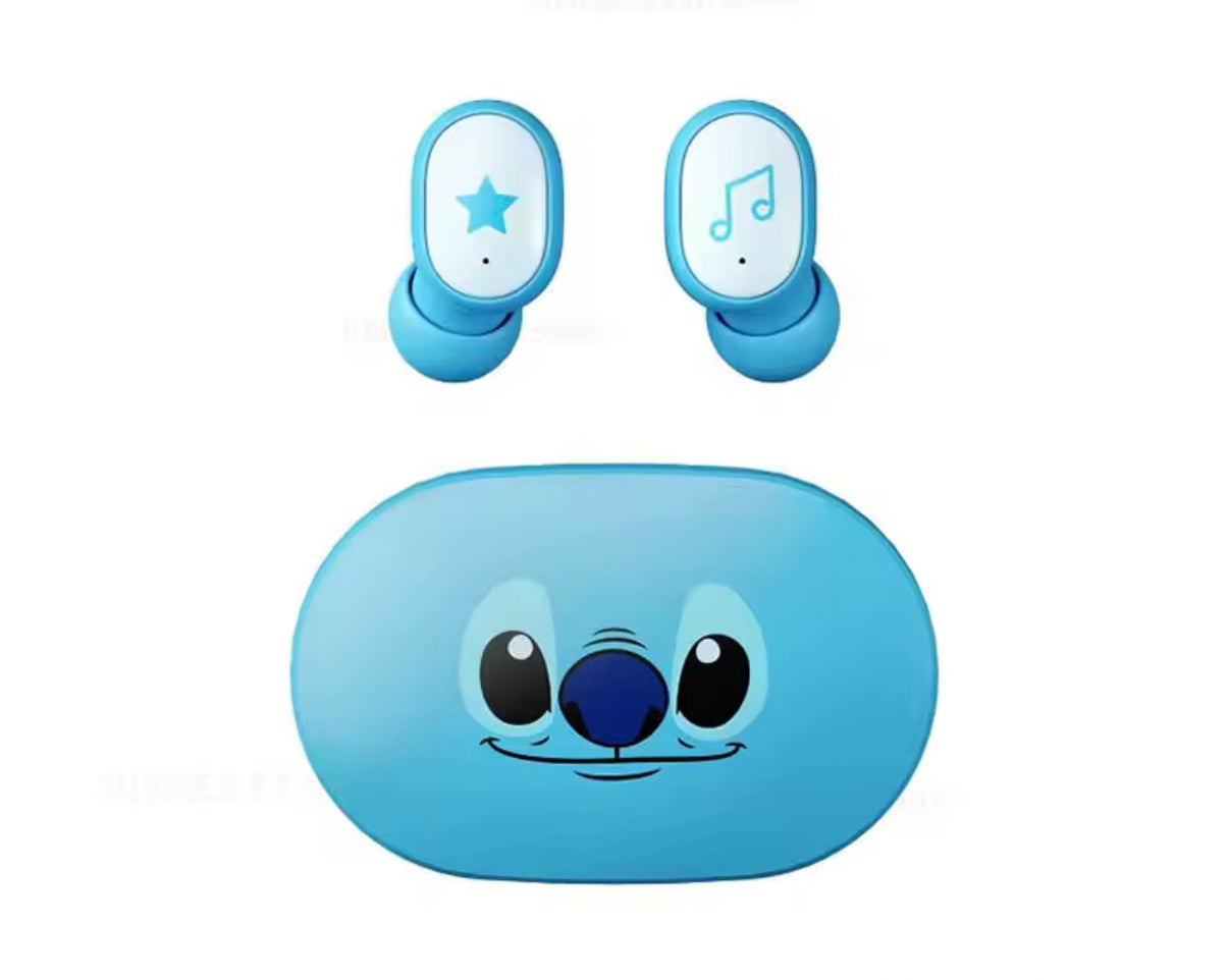Stitch Earbuds E6S Mini Cartoon Anime Wireless Earphones Bluetooth 5.3 HIFI Sound Noise Reduction Headphone Long
Battery Life - Perfect Christmas / Birthday Gift For Kids