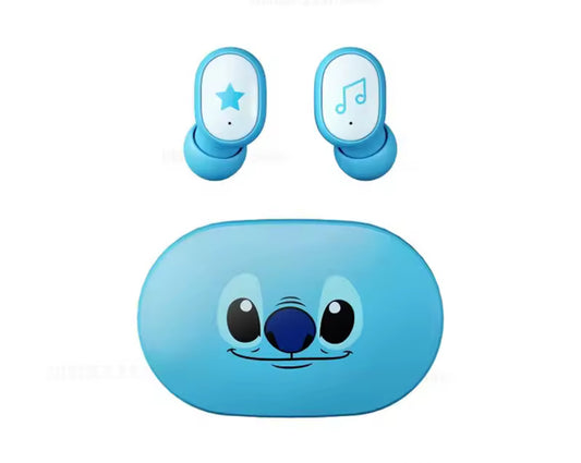 Stitch Earbuds E6S Mini Cartoon Anime Wireless Earphones Bluetooth 5.3 HIFI Sound Noise Reduction Headphone Long
Battery Life - Perfect Christmas / Birthday Gift For Kids