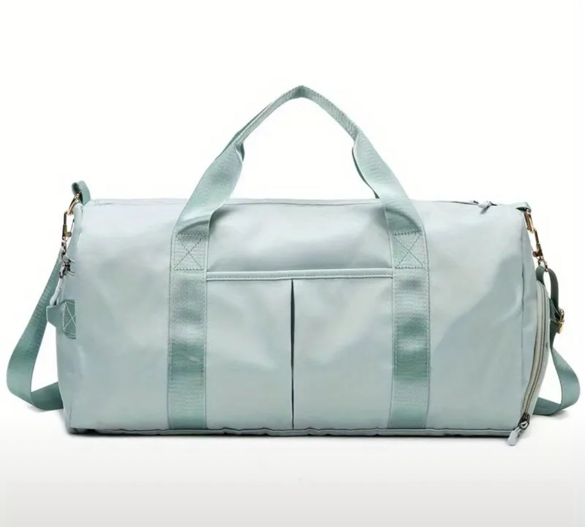 Large Capacity Travel Bag with Shoe Compartment - Ideal for Sports, Outdoor Camping, and Short-distance Business Trips - Available In Blue & Green Colour Options - 30Ltr Capacity