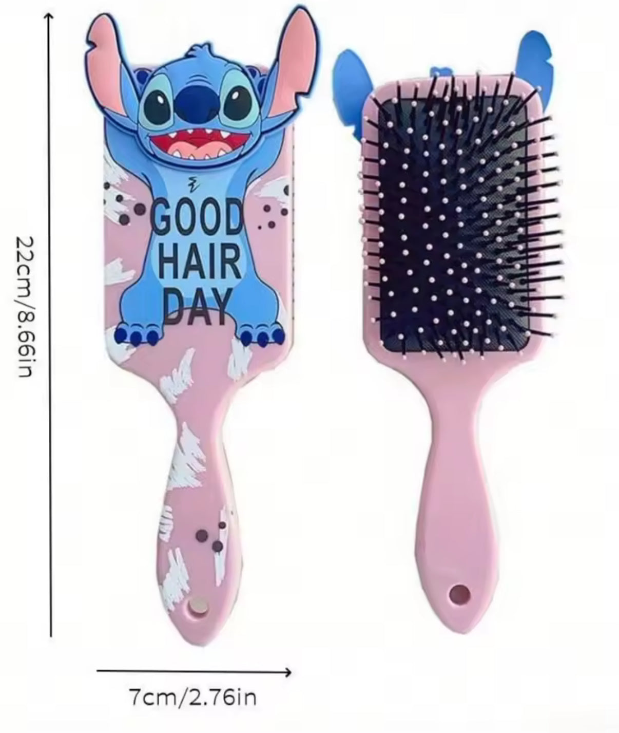 Disney Stitch Brush / Comb Series - Cute Cartoon KT - Peripheral Air Cushion Massage Comb / Brush - Perfect
Children Girls Birthday / Christmas Gift