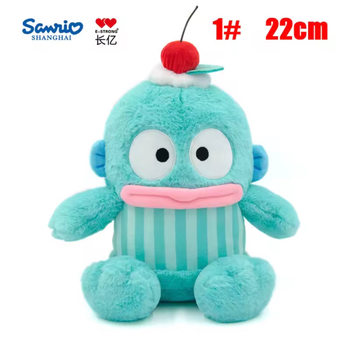 100% Genuine Sanrio Hangyodon Cartoon Plush Toy - 22cm & 27cm - Perfect Gift