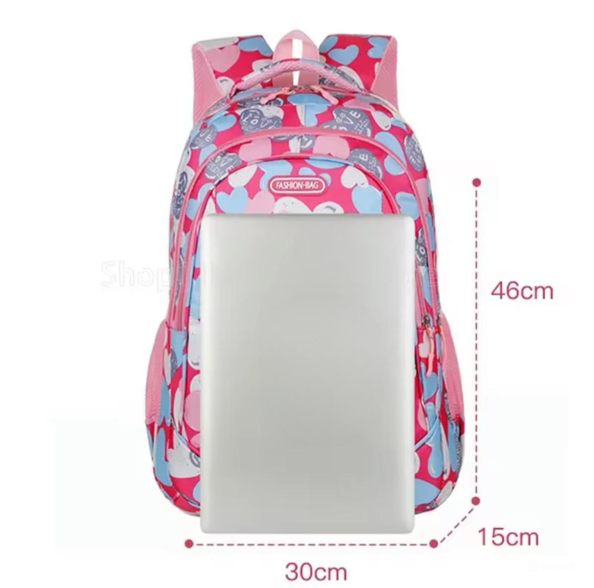 Disney Stitch & Angel Blue / Pink Double Shoulder Backpack for Girls - Back To School Rucksack - Casual School Bags / Travel Bag - Perfect Gift