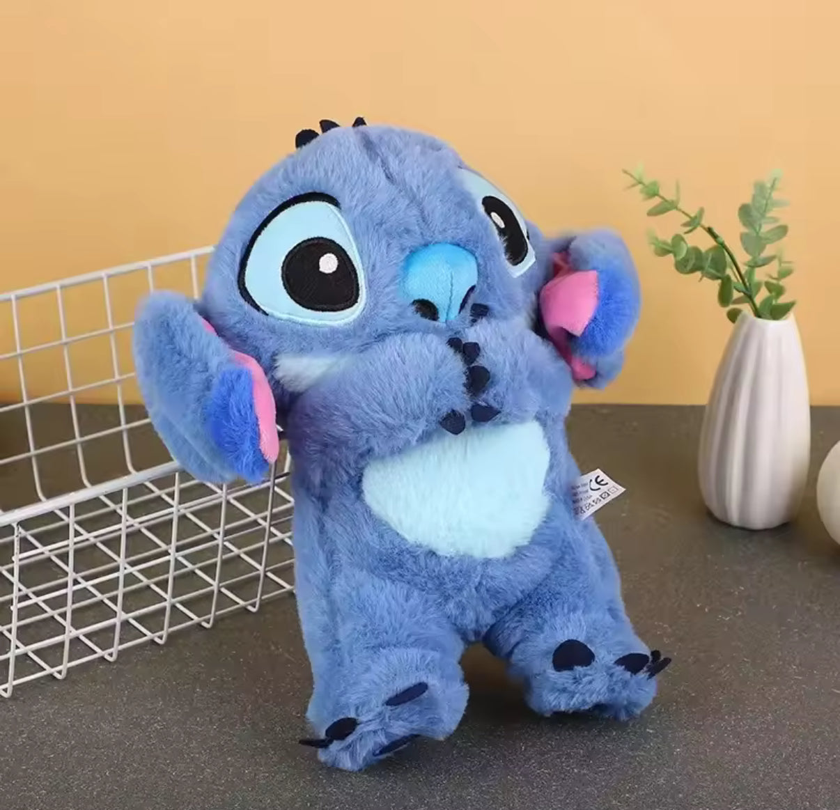 Disney Stitch Plush Doll Baby Sleeping Companion Sound Soothing Musical Toy With Air Bag and Light With Breathing Sounds - Toys - Perfect Gift For A Boy or Girl**