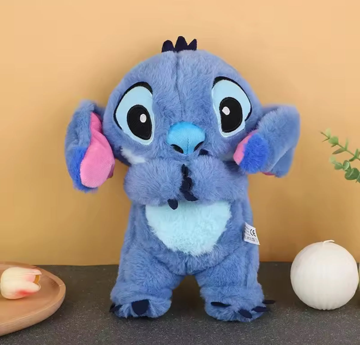 Disney Stitch Plush Doll Baby Sleeping Companion Sound Soothing Musical Toy With Air Bag and Light With Breathing Sounds - Toys - Perfect Gift For A Boy or Girl**