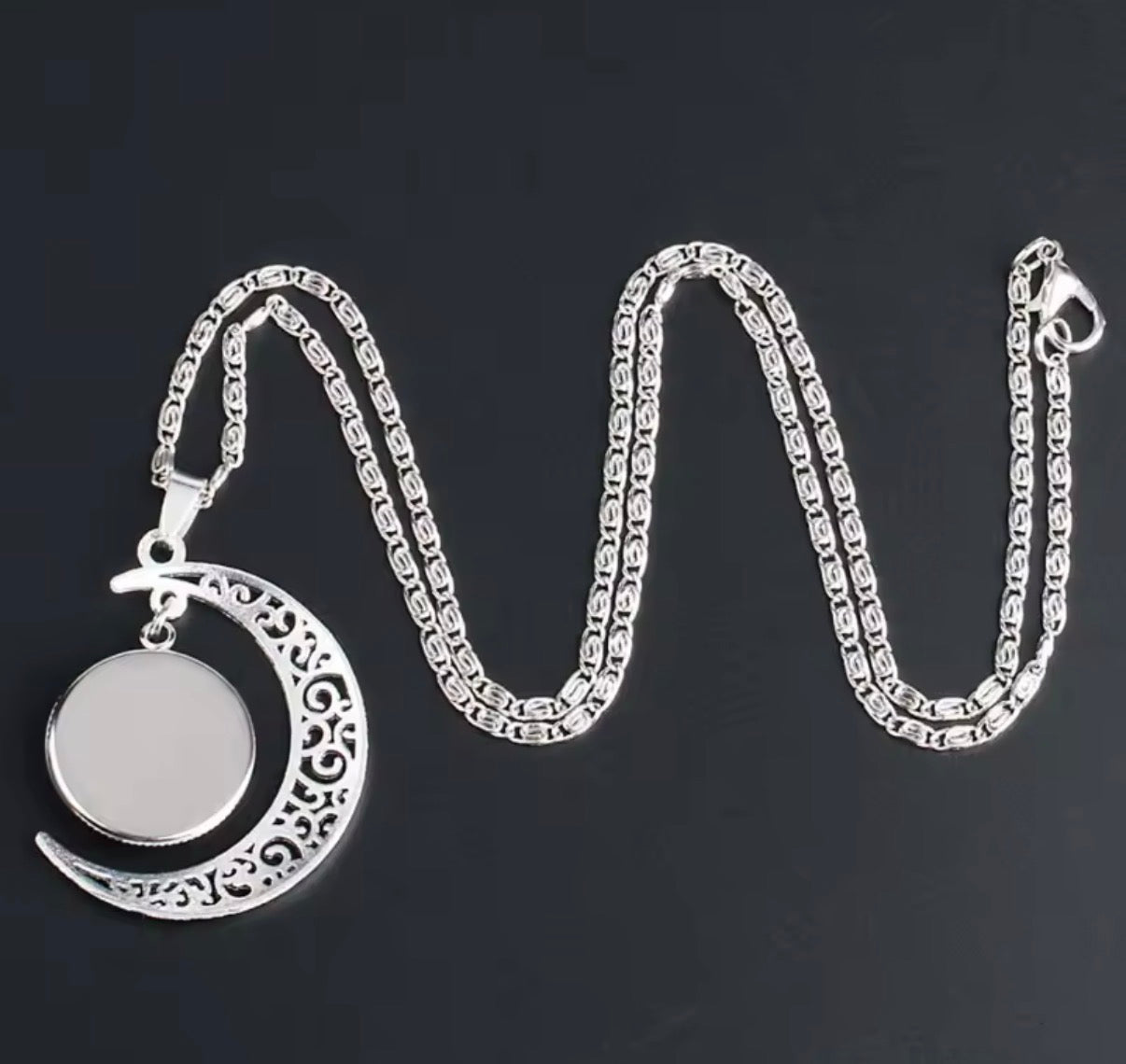 Disney Stitch / Angel 1, 2 & 3 Piece Jewellery Set - Pendant Necklace Star - Silver Coloured - Cartoon Angel Necklace Moon Pendant Couple Anime - Jewellery Birthday / Christmas Gift