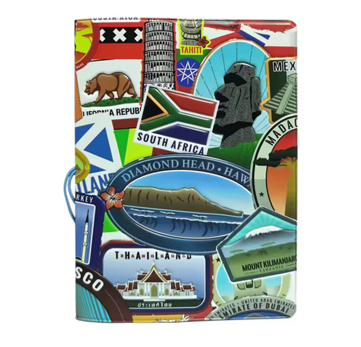 Disney / Marvel / Star Wars & Marvel - I Love Travel 3D PVC Passport Case/Cover Passport Holder/Wallet - Many Different Designs - Perfect For Kids & Adults