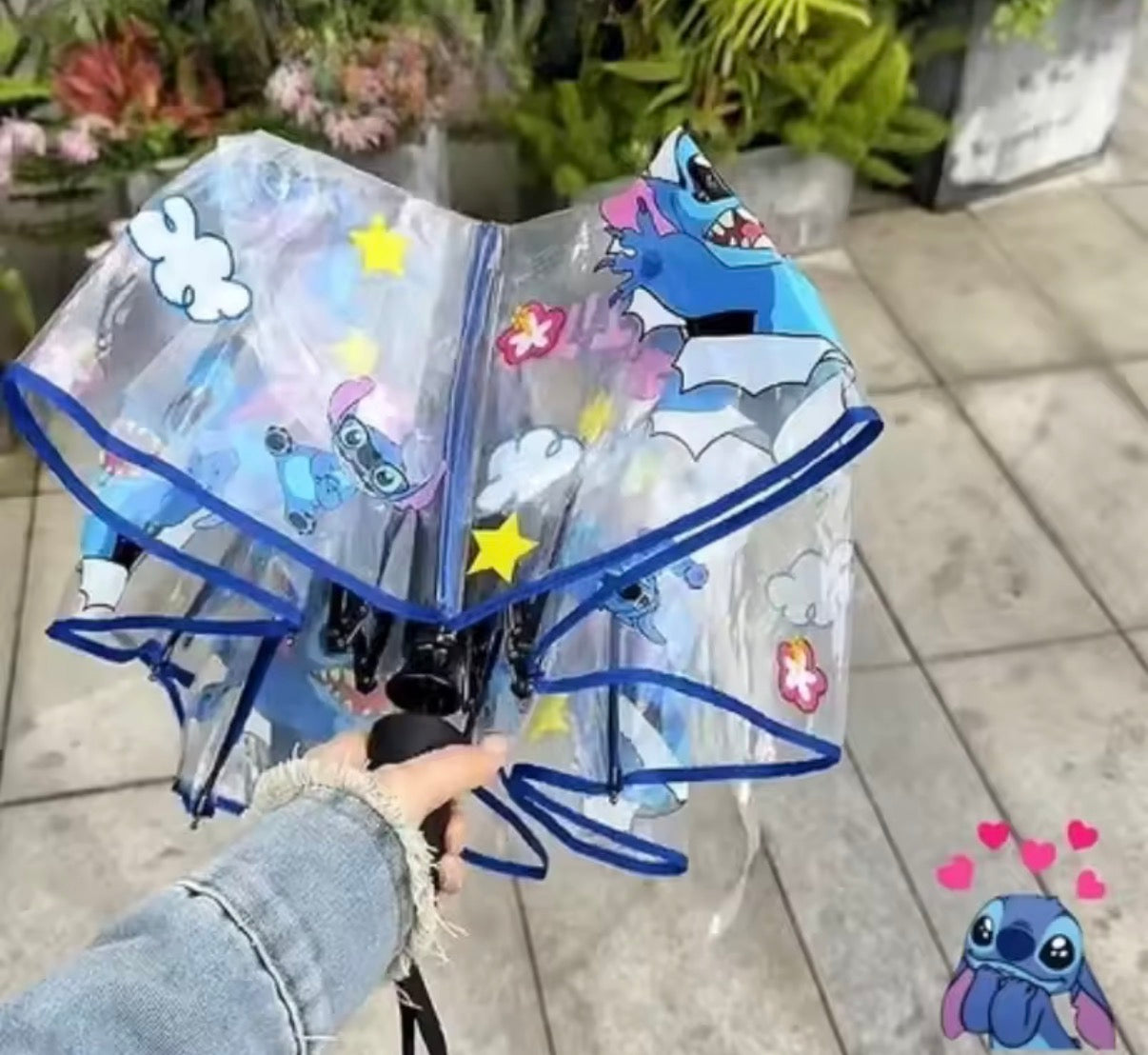 Disney Stitch Umbrella / Sunshade Folding Fully Automatic Or Manual Version Sun
Umbrella - Sun and Rain Dual Use - Sun and UV Protection - Anime / Kawaii - Perfect Birthday / Christmas Gift**