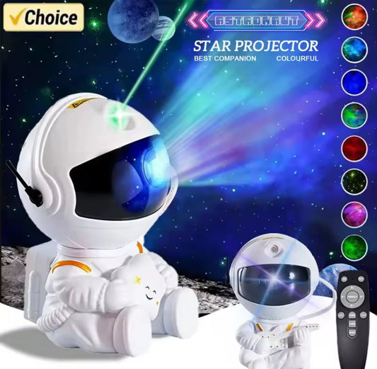 Galaxy Star Astronaut Projector LED Night Light Starry Sky
Projector With Remote - Lamp Decoration Bedroom - Room Decorative For Children Gifts - Perfect Birthday & Christmas Gift