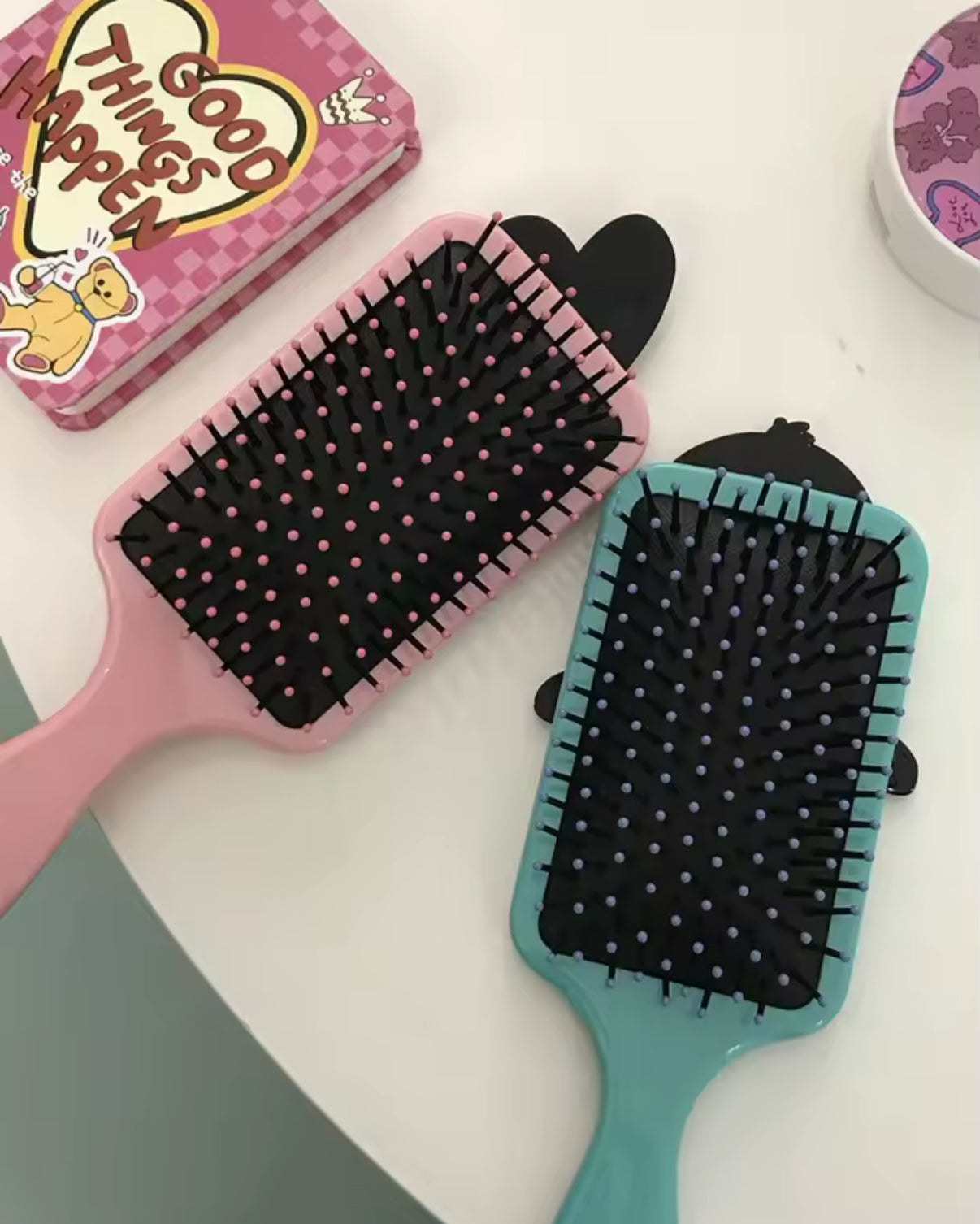 Disney Stitch Brush / Comb Series - Cute Cartoon KT - Peripheral Air Cushion Massage Comb / Brush - Perfect
Children Girls Birthday / Christmas Gift