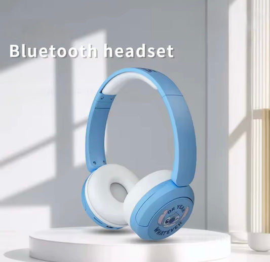 Stitch Bluetooth New Wireless Bluetooth Headphones X6
HIFI Sound Stereo Foldable Headsets with Mic for Kids Anime Cartoon - Perfect Birthday / Christmas Gift