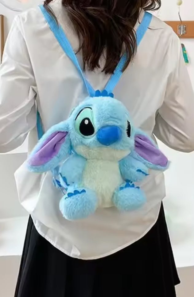 Stitch Blue 25cm Plush Bag Cartoon / Anime Plush Backpack
- Back To School & Travel Bag - Perfect Kids Christmas /
Birthday Present