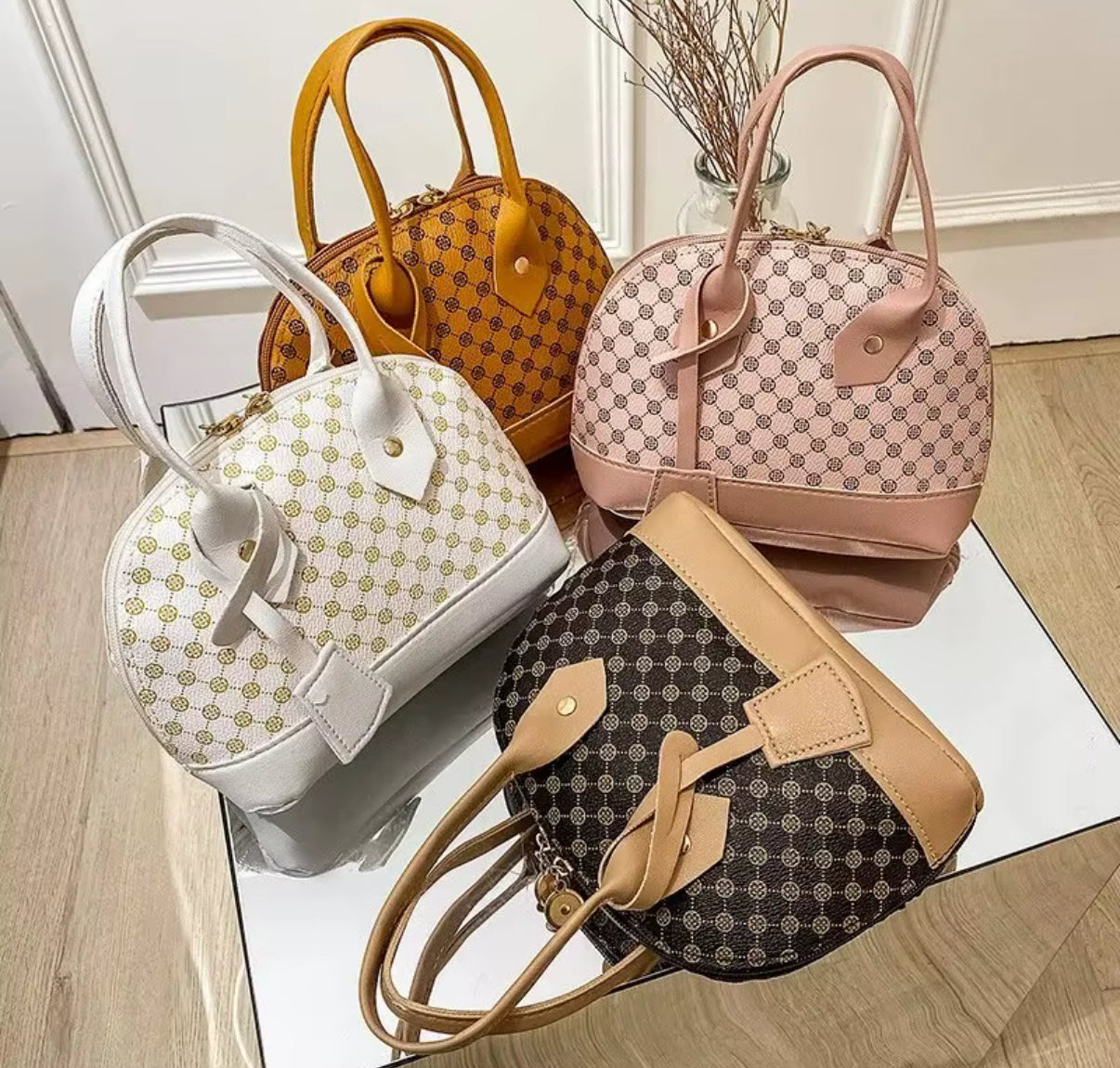 Material Shell Bag Ladies / Girls Fashion Handbag - Single Shoulder Crossbody Small Bag - Available in 4 Colours - Perfect Gift For Christmas / Birthday