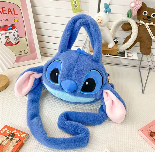 Stitch Plush Bag Toys Plush Messenger Bag Girl Handbag
Cartoon Anime - Children's Cartoon Plushie Soft Bag - Perfect For School / Travel Birthday / Christmas Gift**