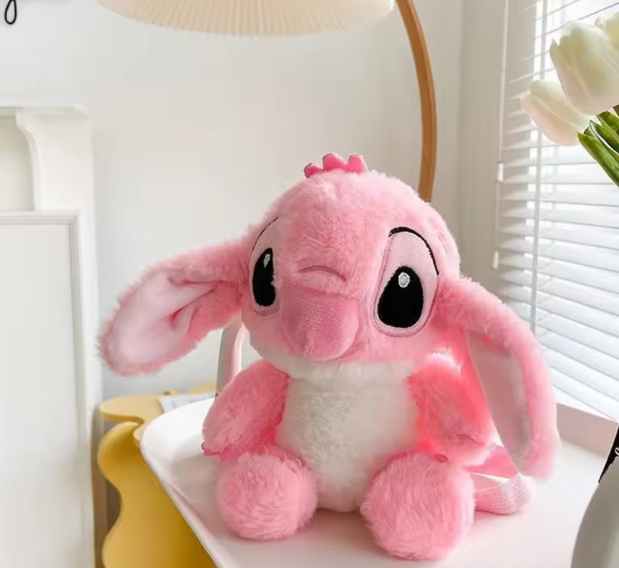Stitch Blue 25cm Plush Bag Cartoon / Anime Plush Backpack
- Back To School & Travel Bag - Perfect Kids Christmas /
Birthday Present