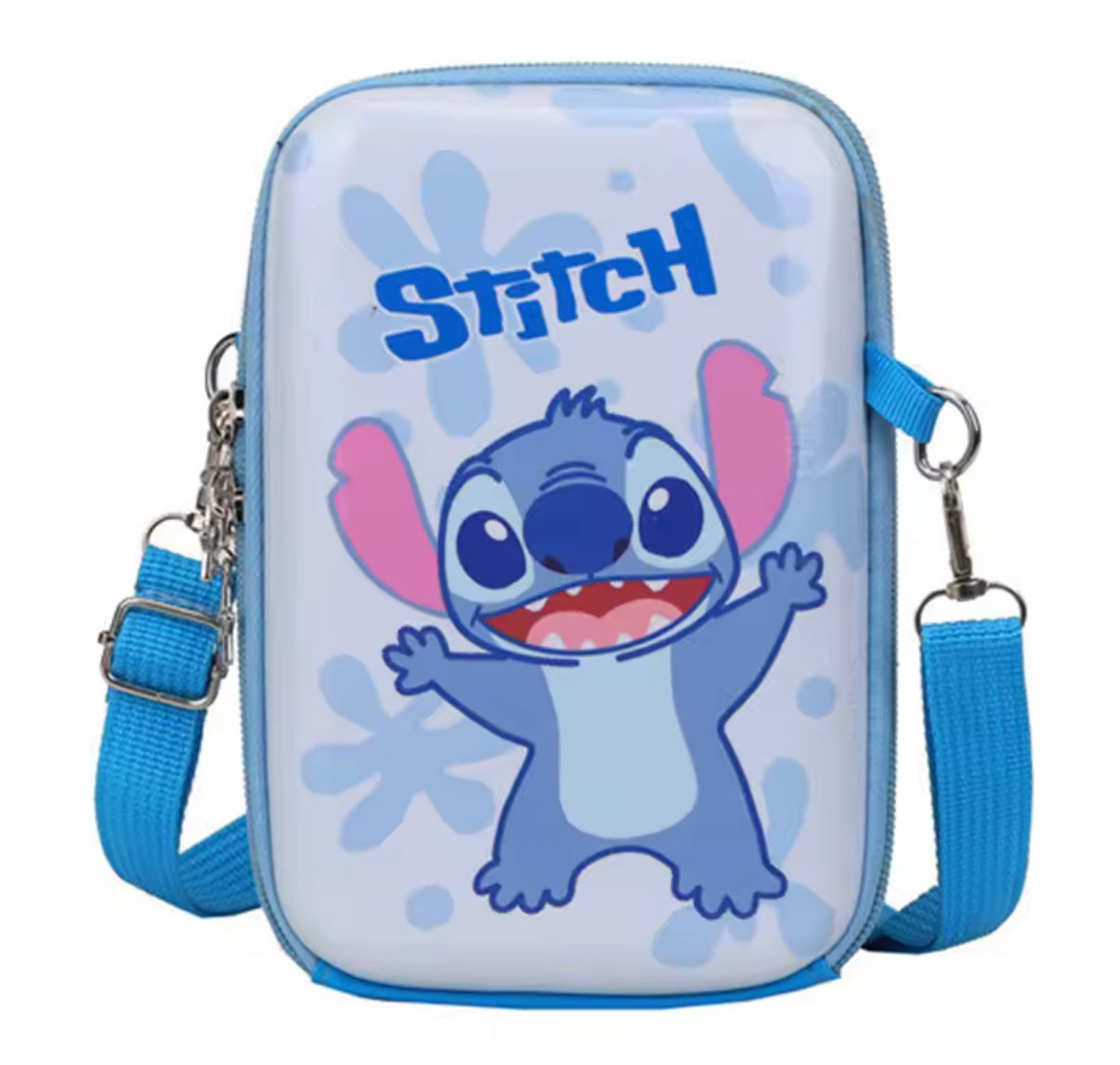 Disney Stitch / Angel Kids Bag Cartoon Diagonal Hard Shell Cross bag Fashion
Accessory For Boys & Girls - School / Travel Bag - Anime /
Kawaii - 6 Different Designs