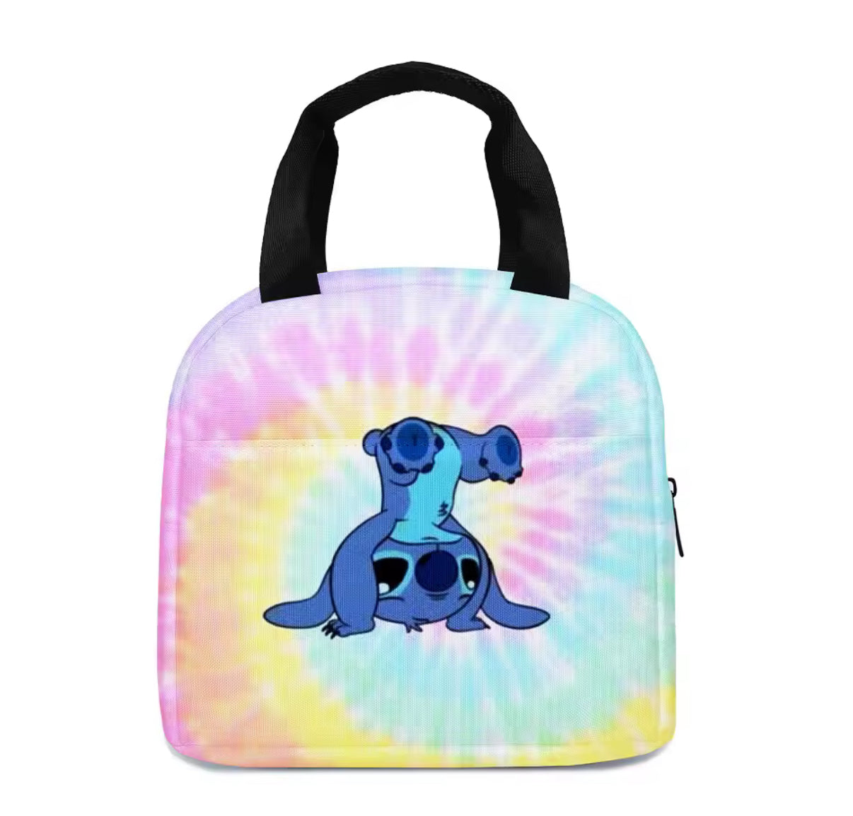 Disney Stitch Anime Cartoon Insulated Lunch Bag - Waterproof
Cooler Handbag Bento Box - Ideal for Kids & Adults - Perfect for School Work or Outdoor Activities - Secure Food Storage
Container