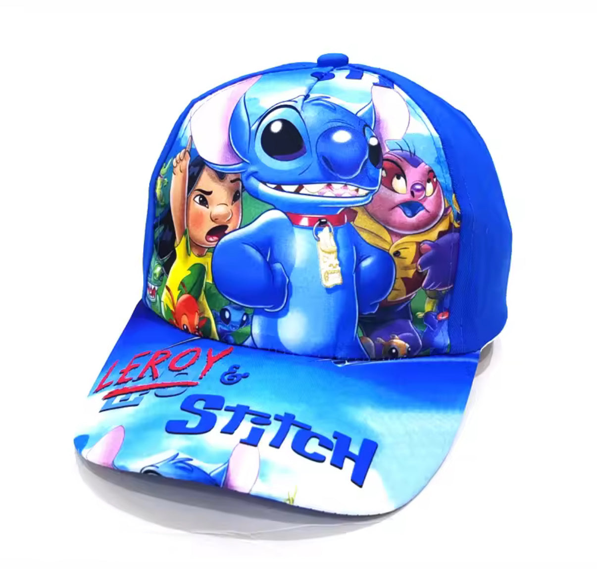 Disney Stitch Anime Kids Baseball Caps - Cartoon Adjustable Snapback Caps For Boys & Girls Outdoor Travel Hats - Aged Suitable 2-10years - Perfect Gift