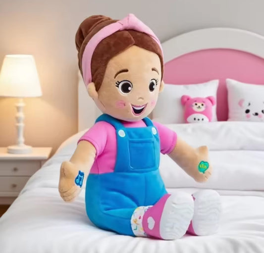 30cm Ms Rachel Plush Doll - Ms Rachel Speak & Sing Plush
Interactive Toy - Soft Stuffed Music Toys Cartoon Boys Girls
- Perfect Christmas / Birthday Gifts