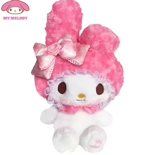 100% Genuine 32cm Sanrio My Melody Plush Toy Stuffed Toys Children's Birthday Christmas Gifts