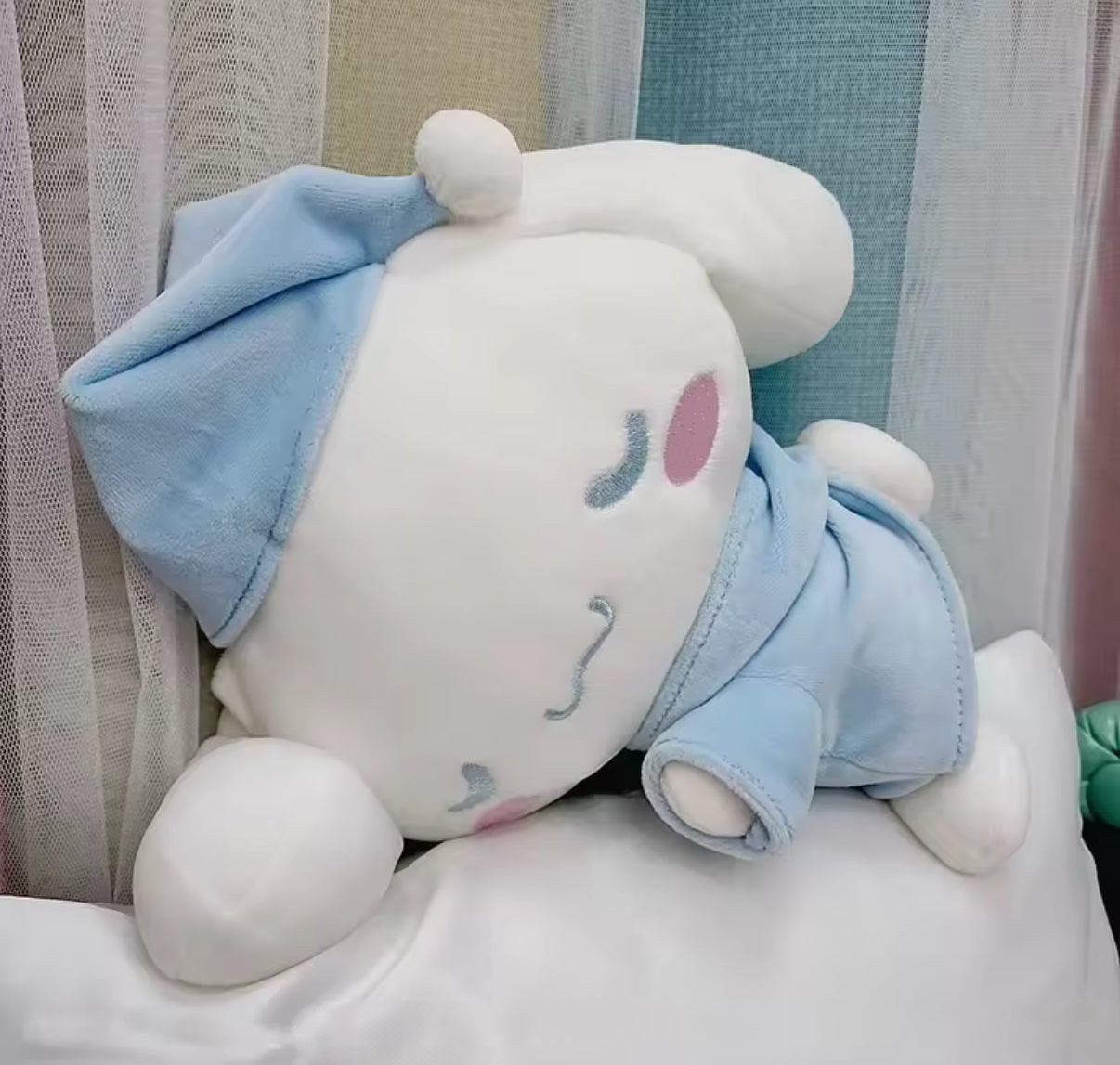 Plush Sanrio 20cm Cinna, Melody Doll Plushie Toy Kawaii Anime Sweet Lovely Cartoon Cute Soft Birthday / Christmas Gift For Girls**