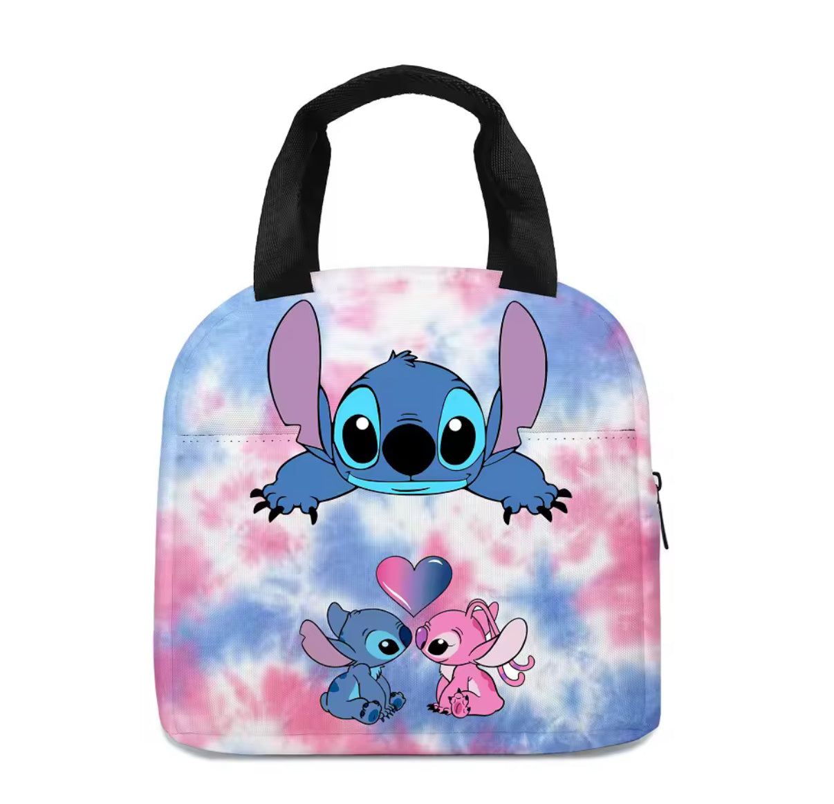 Disney Stitch Anime Cartoon Insulated Lunch Bag - Waterproof
Cooler Handbag Bento Box - Ideal for Kids & Adults - Perfect for School Work or Outdoor Activities - Secure Food Storage
Container