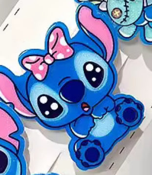 Disney Stitch - 2 Piece (1 Pair) Clip Set - Stitch / Angel ‌Lilo & Stitch‌ Element Hair Clips - Cartoon Fun Daily Wear Gifts Hair Accessories