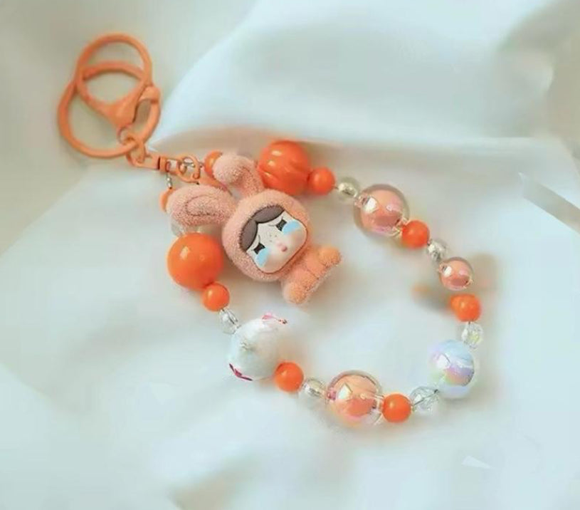 Crybaby Keychain / Bag Chain Creative Bead Jewellery Resin Cartoon Cry Baby
Backpack Pendant DIY Couple Accessories Decoration
Holiday Children Gifts for Kids**