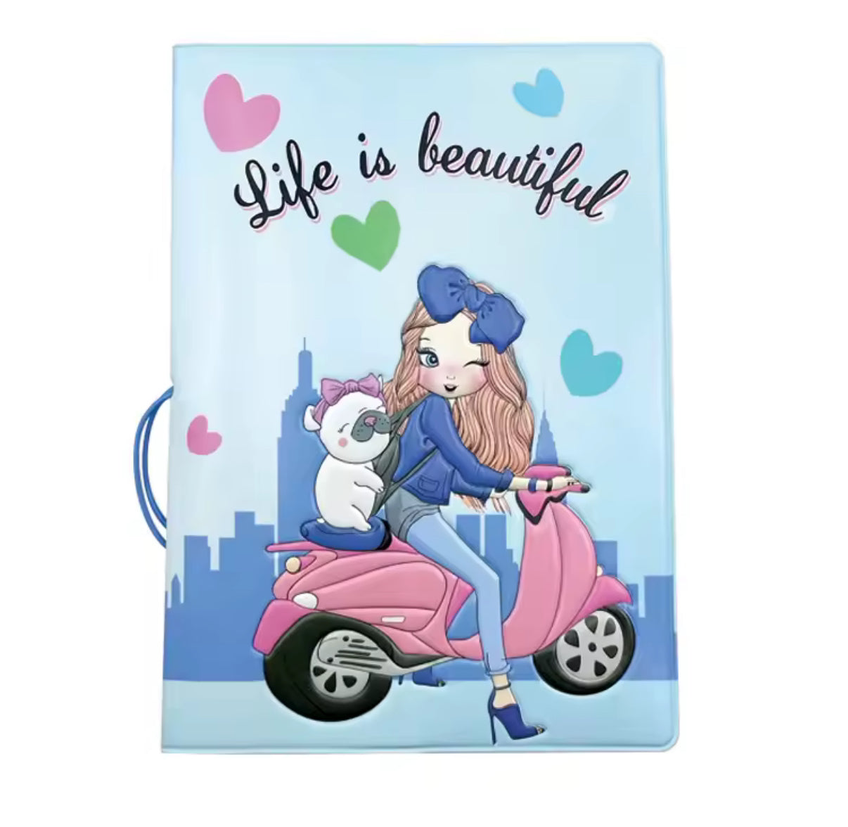 Disney / Marvel / Star Wars & Marvel - I Love Travel 3D PVC Passport Case/Cover Passport Holder/Wallet - Many Different Designs - Perfect For Kids & Adults