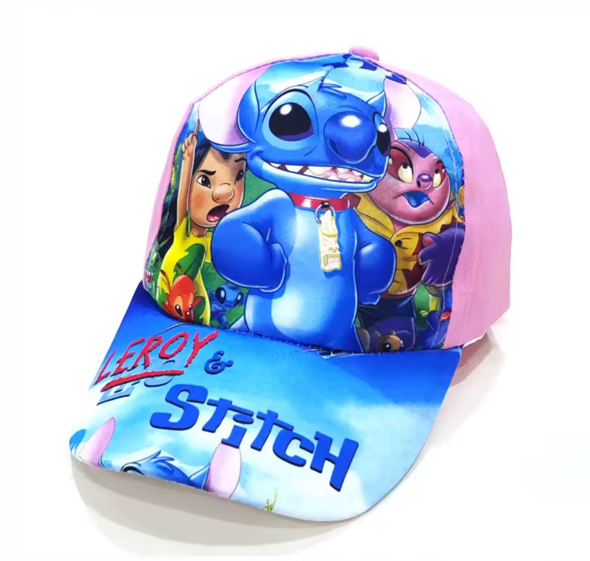 Disney Stitch Anime Kids Baseball Caps - Cartoon Adjustable Snapback Caps For Boys & Girls Outdoor Travel Hats - Aged Suitable 2-10years - Perfect Gift