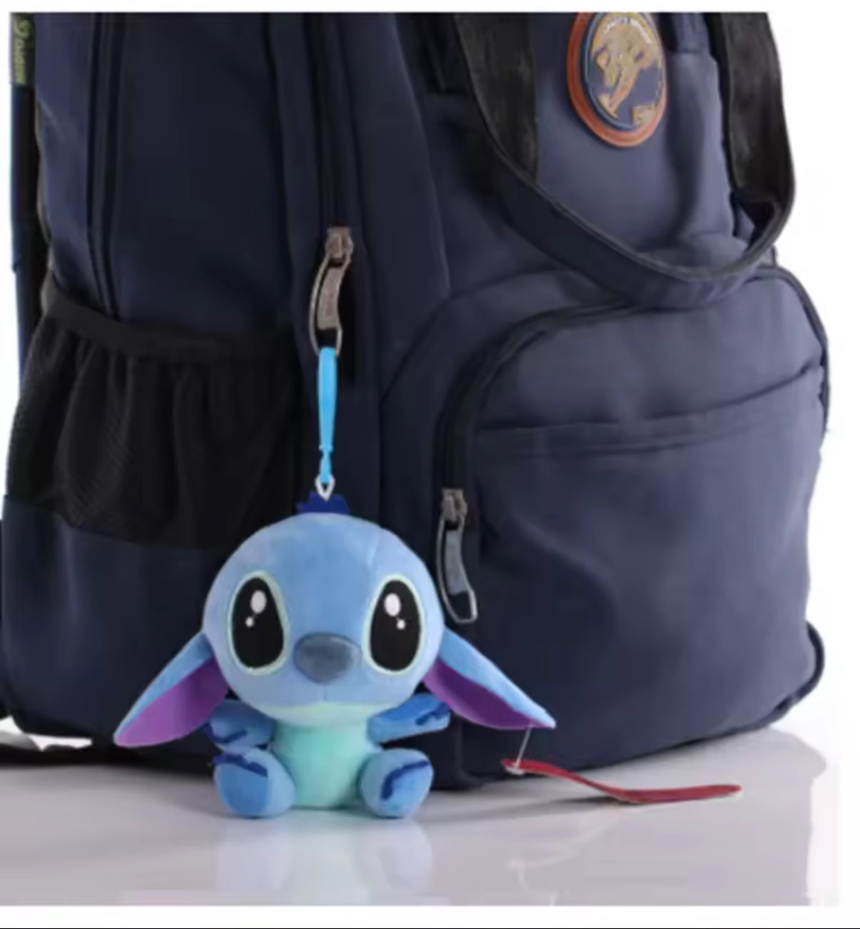Disney 12cm Stitch / Angel Stuffed Plush Pendant Keychain Cartoon Stuffed Plush Dolls Anime Plush Baby Toys Kawaii Kids Birthday / Christmas Gift