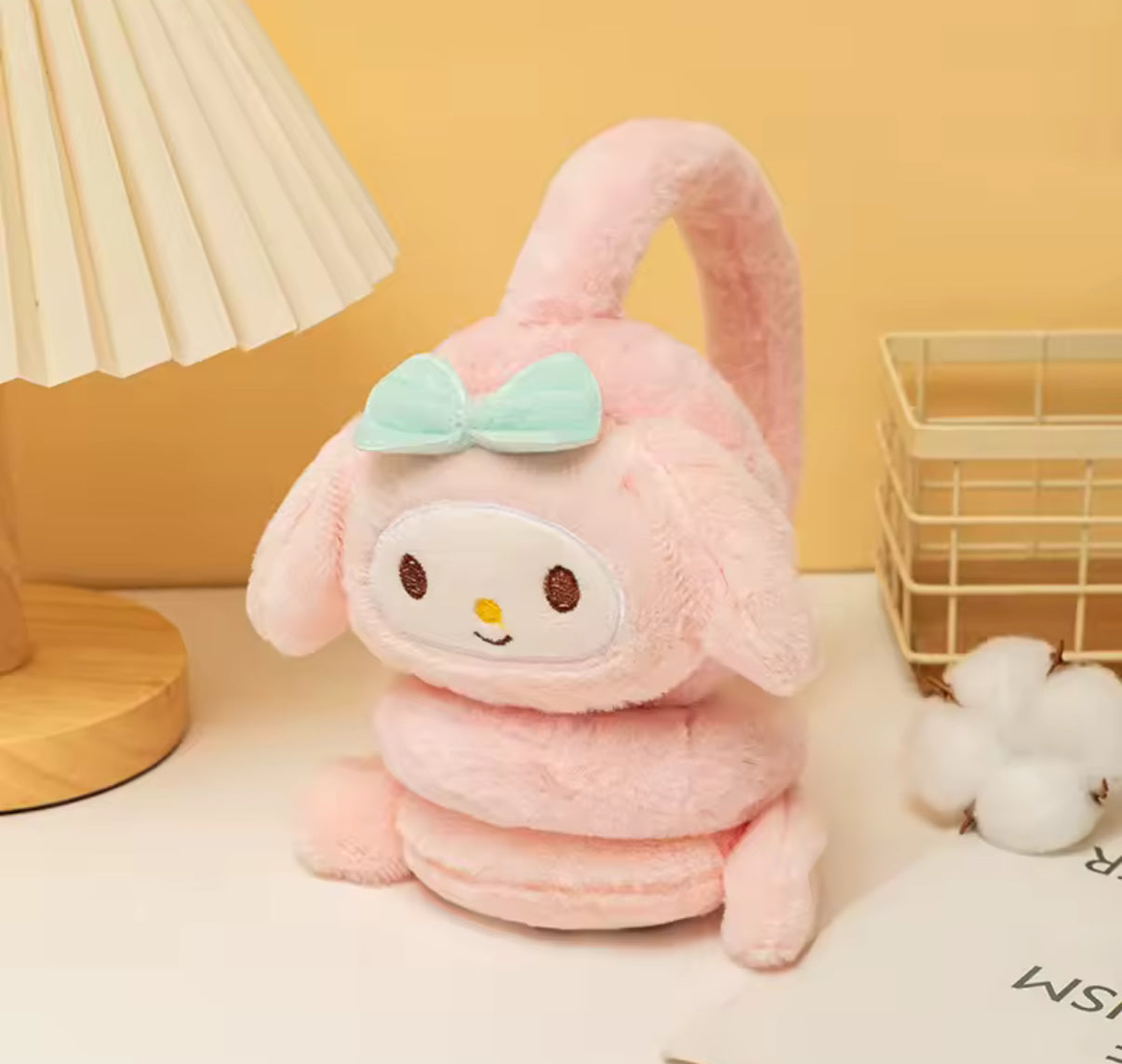 Sanrio Plush Earmuffs, Kuromi, Pompom, Melody, Cinna - Cute Girls Warm Ear Muffs
Retractable Frostproof Earmuffs Students Adults / Children
- Perfect Birthday/ Christmas Gift