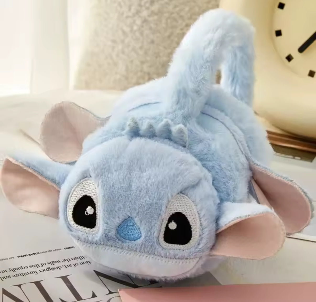 Stitch Plush Earmuffs, Winter Children's Cartoon Stitch Warm Earmuffs, Anti-cold and Anti-freeze, Thickened Ears To Keep Warm - Perfect Birthday / Christmas Gift