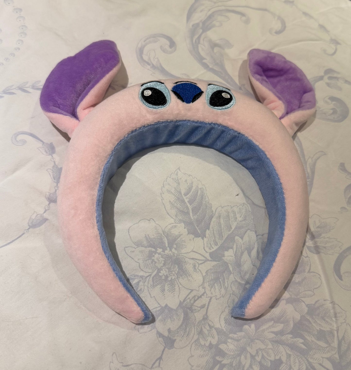 Anime Disney Stitch Girls Hair Band Girl Cute 3D Hair Band Cartoon Ear Amusement Park Headband Wash Face Hair Band Birthday Gift