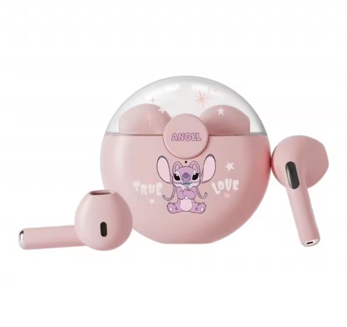 Disney Stitch Angel HiFi Surround Sound In Ear Earphones Q50
Wireless Bluetooth Earphones Smart-Touch Earphones - Long Battery Life Stitch Angel HiFi Surround - Perfect
Birthday / Christmas