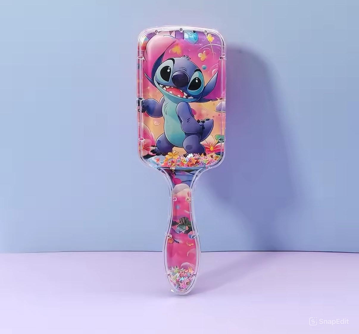 Disney Stitch Hair Brush - Cartoon Anime Air Cushion Brush - Kawaii Kids Hair Air Bag Brush - Kawaii - Stitch Girls - Perfect Christmas / Birthday Gift Multicolor
