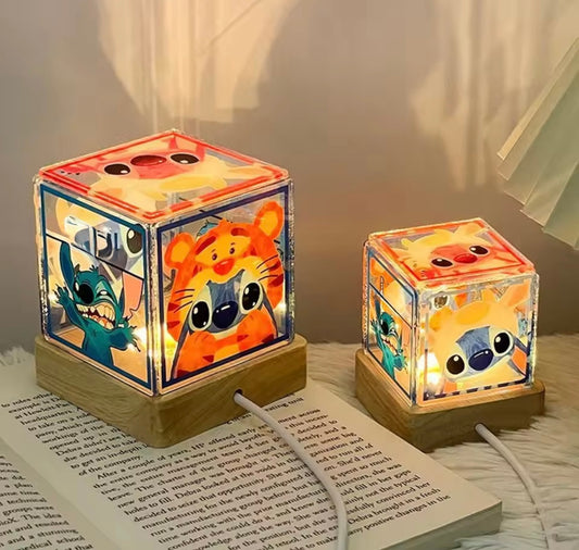 Stitch Anime Cartoon 7cm & 5cm USB Charging DIY Build You Own
Atmosphere Night Light Decoration - Birthday /Christmas
Gift - Perfect for a kids bedroom