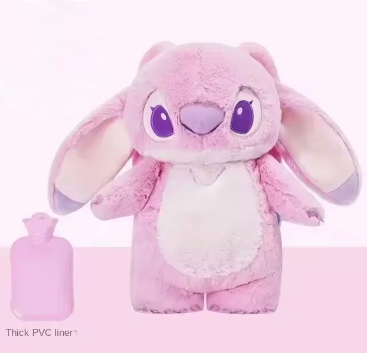 Stitch / Angel / Lotso - Plush Hand Warm Bottle Hot Water Bottles Kawaii Soft Winter Portable Warm Hand Warmer Anime
Kids Toys Gift - Boys & Girls Comfortable Cozy Cartoon