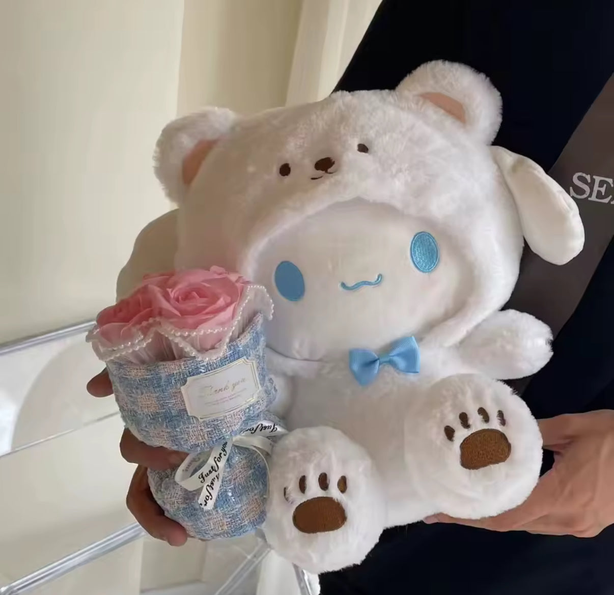 Sanrio Characters 25cm Anime Toys Kawaii Kuromi, My Melody, Cinnamoroll, Pompom Purin & HK Plush Soft Stuffed Animals
Doll Plushie - Christmas / Birthday Gift